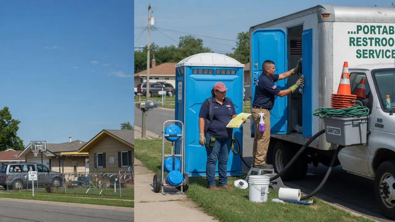 Portable Toilet Rental in Wilton, WI near me